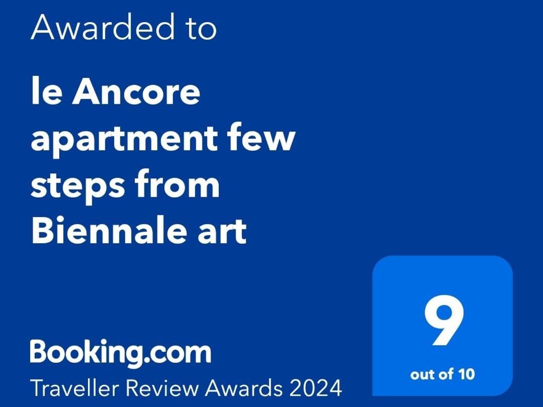 Le Ancore Apartment Few Steps From Biennale Art Velence Kültér fotó